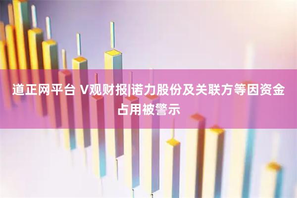 道正网平台 V观财报|诺力股份及关联方等因资金占用被警示